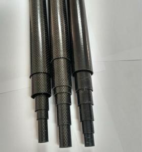 Wholesale Carbon: 7 Sections Carbon Fiber Telescopic Tubing for Mast Pole Made in China