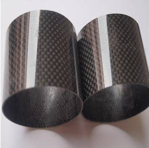 Wholesale carbon fiber composite tube: Surface Carbon Fiber Insider Glass Fiber Tube