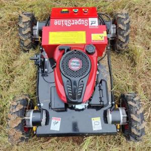 Wholesale mower blade: CE EPA Approved Gasoline Engine Low Energy Consumption Remote Control Slope Mower with Tracks