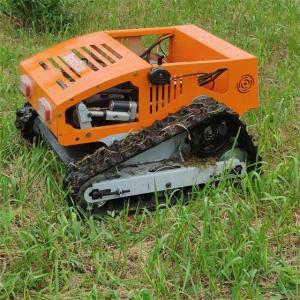 Wholesale robot rubber track: China Made Wireless Remotely Control Lawn Mower Low Price, Chinese Best Remote Control Slope Mower