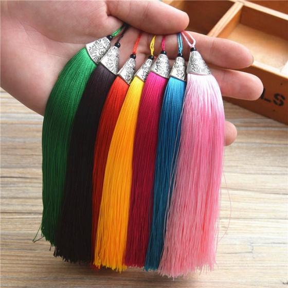 Colorful Silk Tassels for Jewelry