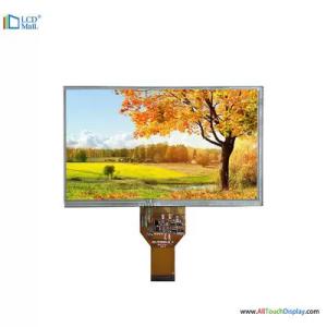 Wholesale web development system: 7 Inch TFT LCD 800x480 Resolution 400nits RTP RGB Interface LCD Screen