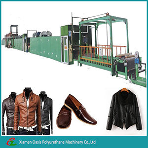 synthetic leather machine