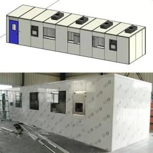 Wholesale cleanroom fabric: Portable Modular Filiter H14 ISO Clean Rooms Turnkey Project