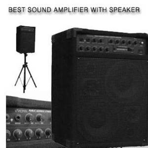 Portable Amplifier with Speaker