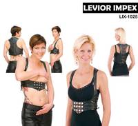 Sell Snap away front leather bustier