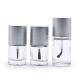 Clear Glass Bottle Nail Polish Bottle with Brush