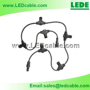 Wholesale t junction: LED Lighting Waterproof Cable with Multiple Ports T Junction