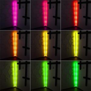 Wholesale led wall lamp: Creative Background Wall Color Changing Smart Wireless Wifi App Control RGB Wall Corner LED Lamp