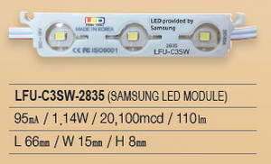 Wholesale Other LED Lighting: SAMSUNG LED Module : LFU-C3SW-2835