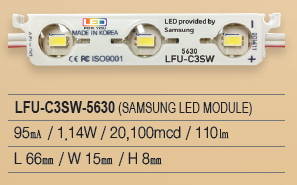 Wholesale Other LED Lighting: SAMSUNG LED Module : LFUH-C3SW-5630