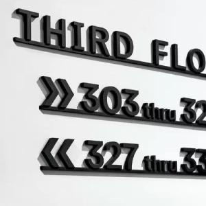 Wholesale Advertising: Plastic Clear Alphabet Sign Letters Custom Logo Acrylic 3D Letter Signage