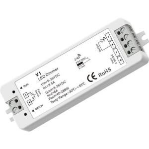 Wholesale led rf dimmer: LED 2.4G RF Dim Controller with PUSH DIM