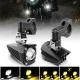 Universial 60W LED Motorcycle Driving Lights with Amber White Dual Color Light