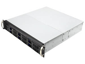Wholesale 2.5 sata hdd: Mini 2U Server Case ED208H48-T3 with 8 Bay Hot Swap