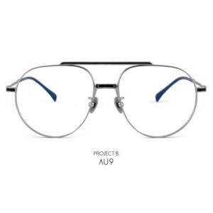 Wholesale titanium eyeglasses: PROJECT 8 Fashion Glasses (AU9~AU12)