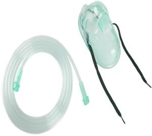 Wholesale oxygen mask: Disposable Medical PVC Nebulizer Oxygen Mask with Tubing for Adult & Children