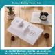 Luxury Comfortable Adult Cotton White Bathroom Hotel Towel