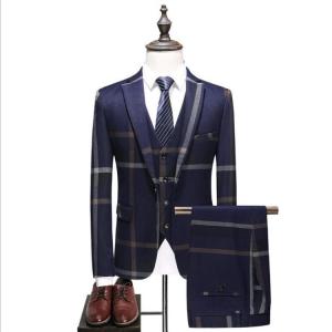 Wholesale men suits: Hot Sale Best Quality Skinny Fit Mens Regular Man's Tuxedo Suits