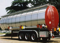 Sell asphalt bitumen transport tank truck trailer