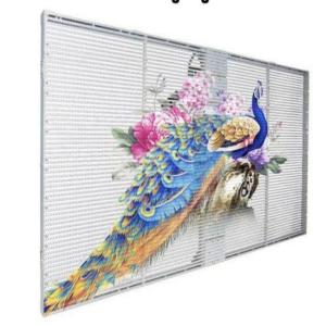 Wholesale projection screen: Outdoor Transparent Screen for Showroom, Stage Show, Mall Project
