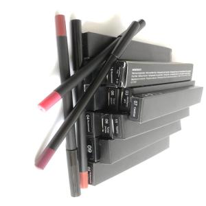 Wholesale cosmetic pencil: 11 Color High Quality Long Lasting Waterproof Cosmetics Makeup Lip Liner Pencil Set Matte Lip Liner