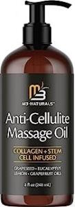 Wholesale skin tightening: Anti Cellulite Massage Oil Infused with Collagen and Stem Cell Skin Tightening Cellulite