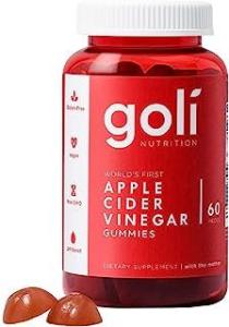 Wholesale vinegar: Goli Apple Cider Vinegar Gummy Vitamins - 60 Count - Vitamin B12, Gelatin-Free, Gluten-Free