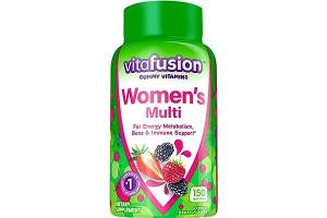 Wholesale multivitamins: Vitafusion Womens Multivitamin Gummies, Berry Flavored Daily Vitamins for Women with Vitamins A, C,