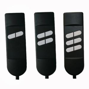 Wholesale handset: Six Buttons Handle Handset Remote Control Dual Motors Electric Bed Metal Frame Base Foundation Rise