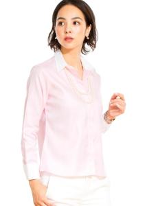 Wholesale essential: Non Iron Bracelet-Length Sleeve Untucked Shirt Pink