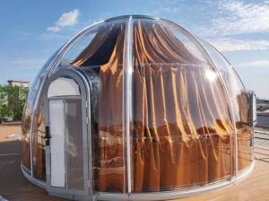 Wholesale curtain light: New Durable PC Dome Tent Transparent Dome Tent Igloo Dome House Geodesic Dome