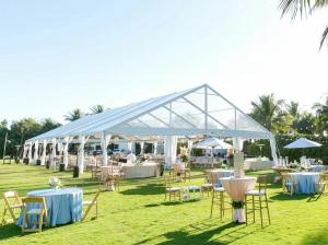 Wholesale large tent: Luxury 20x30 20x40 50x30 Big White Large Outdoor Wedding Church Marquee Tent for 200-800 People