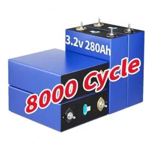 Wholesale cycling: 8000 Cycle EVE 3.2V 280AH LFP LIFEPO4 Battery Cells A Grade 5.49kg for Solar Energy