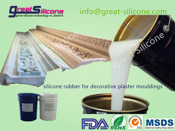 Condensation Cure Rtv 2 Silicone Rubber For Decorative Plaster