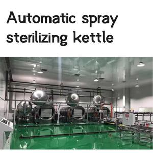 Wholesale food machinery: Automatic Spray Sterilizing Kettle Food Machinery Processing