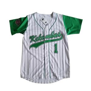 Wholesale men clothing: Movie Baseball Jersey Men's Clothing G-Baby Evans Harball Kekambas 1 Drop Shipping Wholesale