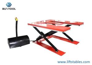 Wholesale Lift Tables: 1 Tonne Low Profile Electric Lift Tables Cart Portable Pallet Scissor Lift Table E Shape 1450x1200mm