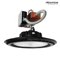Lightide 150W UFO LED High Bay Emergency Lights IP65 - UL924 and 5 Years Warranty, 100-277VAC