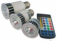 LED Lighting - RGB LED Spotlight Bulb Lamp (E27 5W)