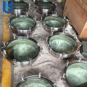Wholesale manhole cover: High Pressure Flange Stainless Steel Manhole Round Quick Opening Sanitary Cover Tank Manways