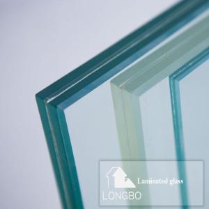 Wholesale curved tempered glass: High Quality 8.38mm Toughened Tempered Safety Laminated Glass