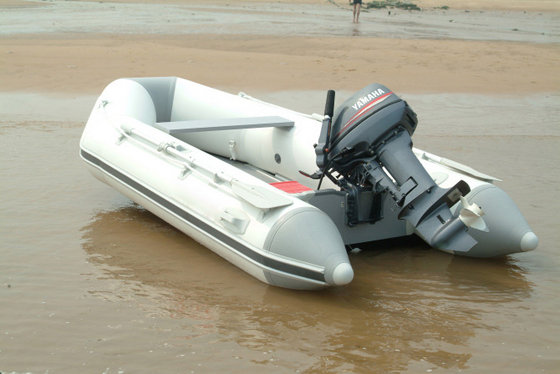 4 Person Paddle Boat  With Motor And Aluminum Floor 