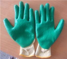 Wholesale latex coated gloves: Latex Gloves