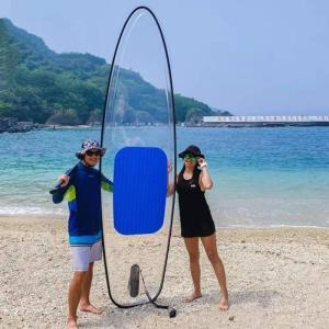 Wholesale wooden box: Crystal Paddle Board, Clear Paddle Board, Transparent Paddle Board, Clear SUP, Transparent SUP Board