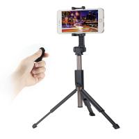 Sell Mobile Phone Tripod Flexible Selfie Stick with Bluetooth 3.0 Remote Shutter