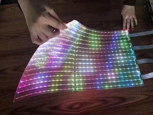Wholesale adhesive film: LED Film Screen  Transparent LED  Screen Adhesive LED Display Curtain Screen Glass Screen