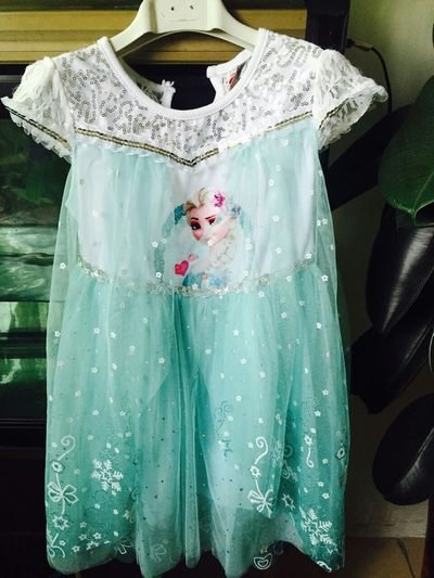 short sleeve elsa costume