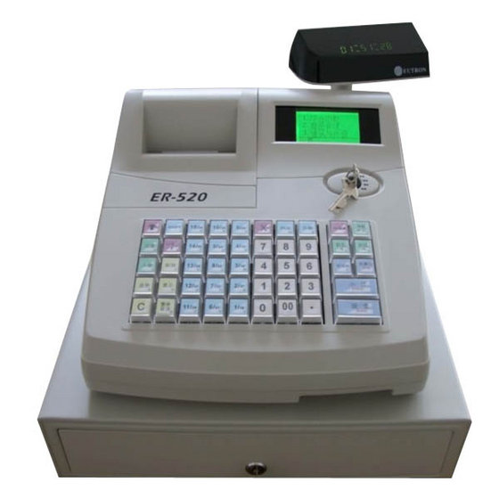 metal cash register