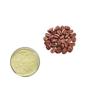 Wholesale green bean: Green Coffee Bean Extract Cosmetic Raw Material Caffeic Acid CAS 331-39-5